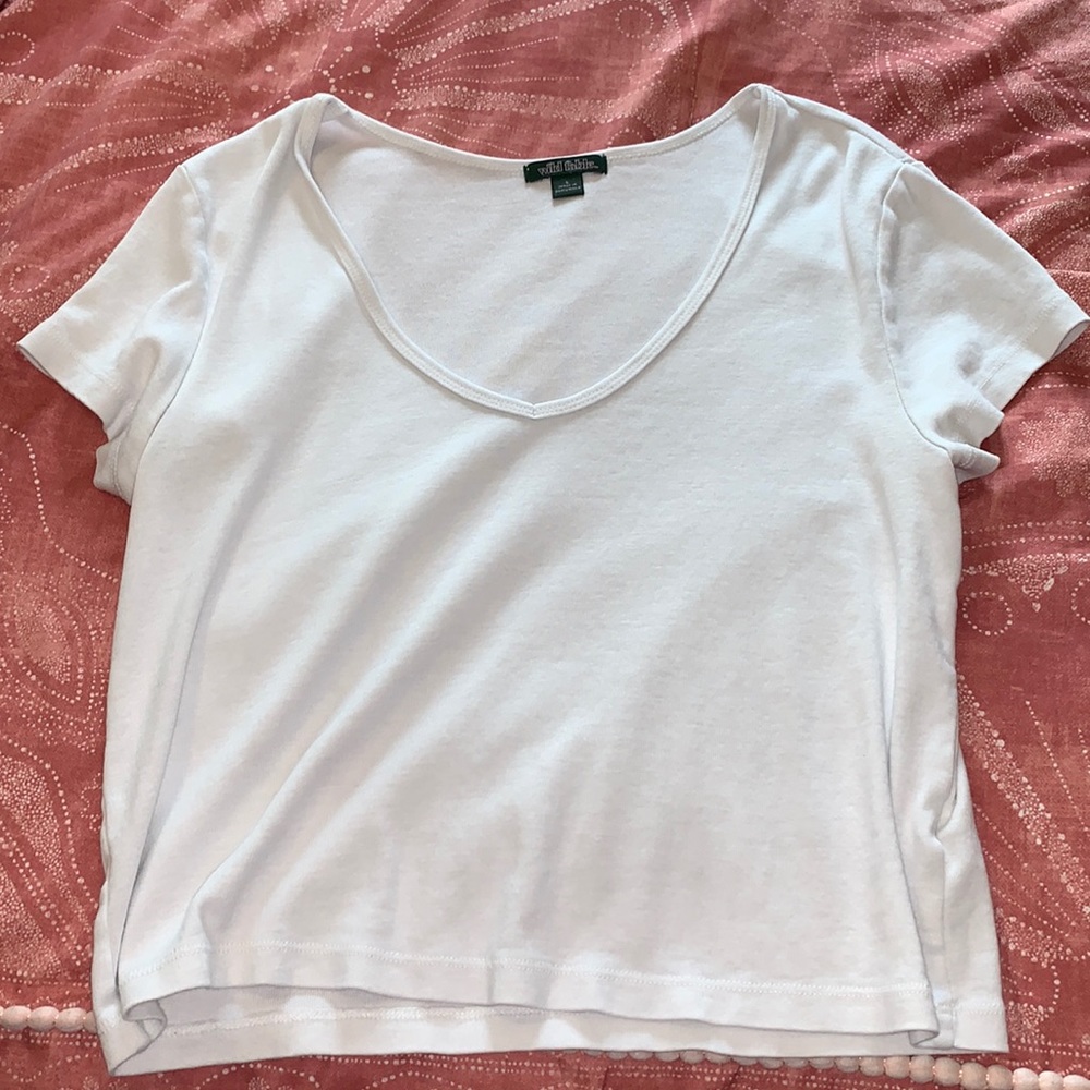 white wild fable tee